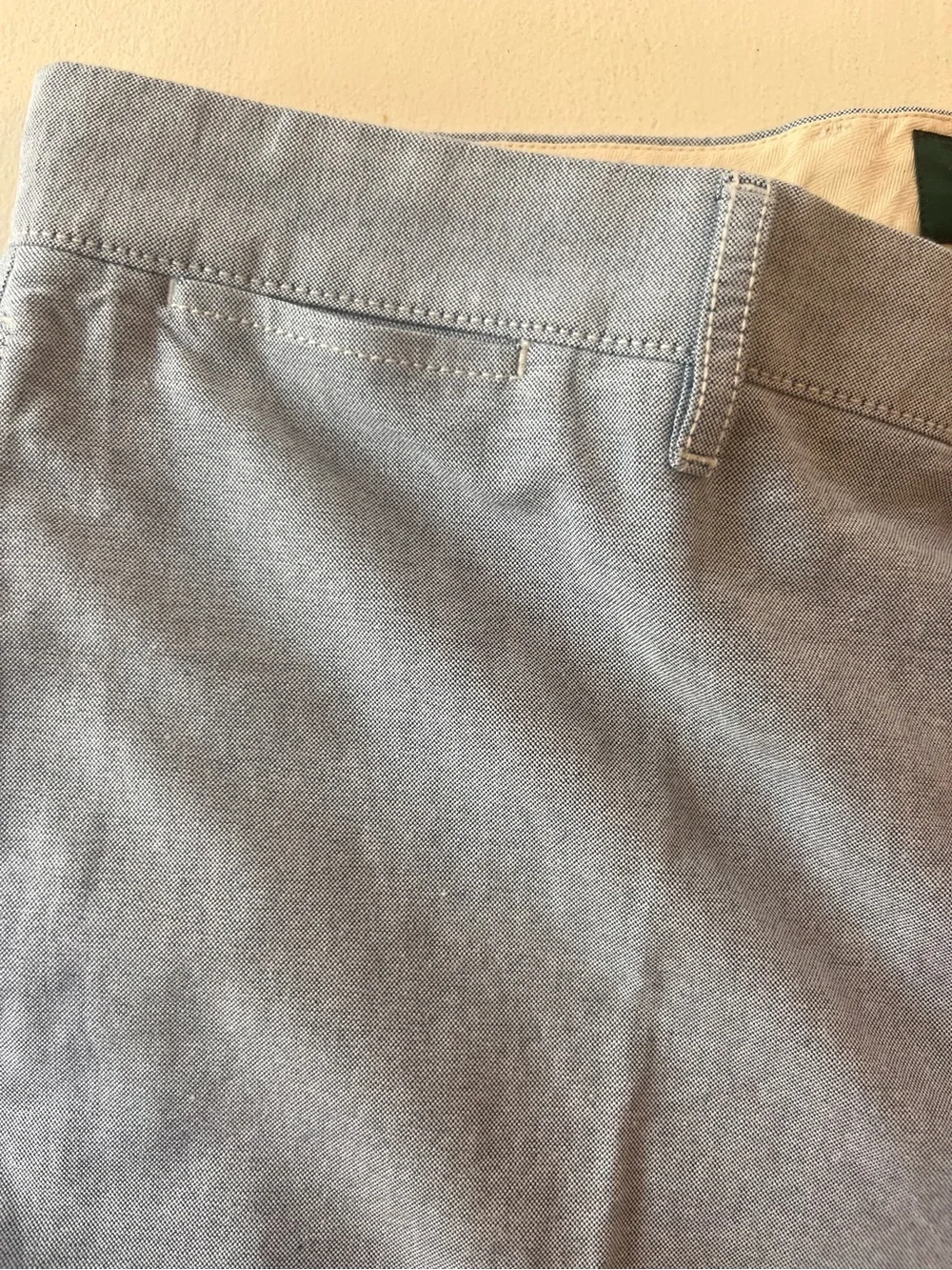 NWOT J Crew Classic-fit oxford creased trouser 35x32